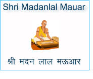 Shri Madanlal Mauar  Jh enu yky evkj